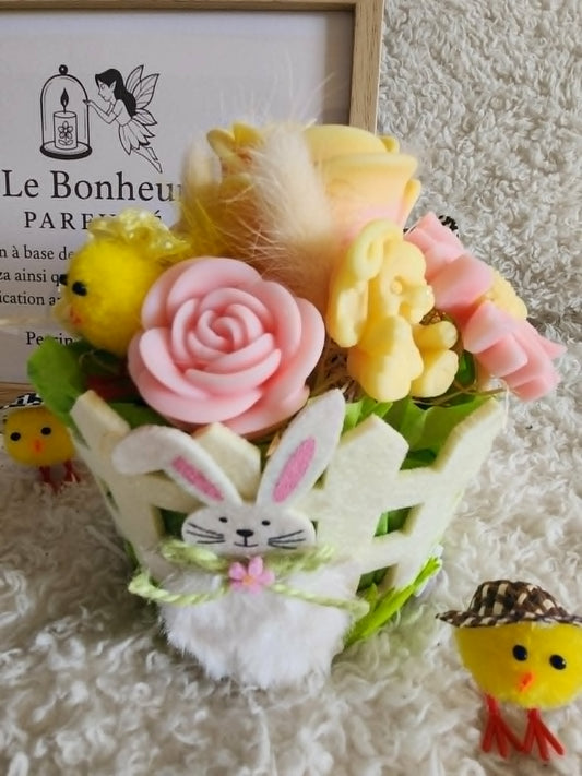 Bouquet Parfumé de Pâques – Fleur de Coton