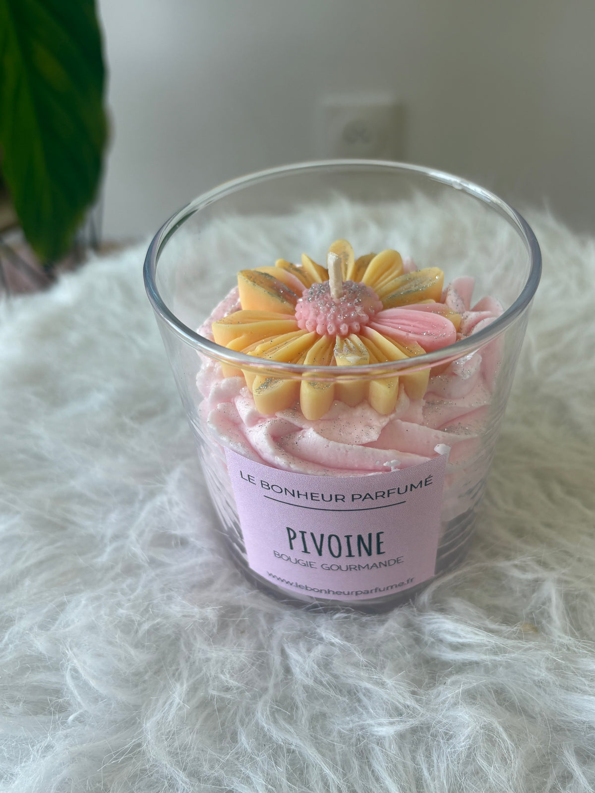 Bougie Gourmande - Pivoine