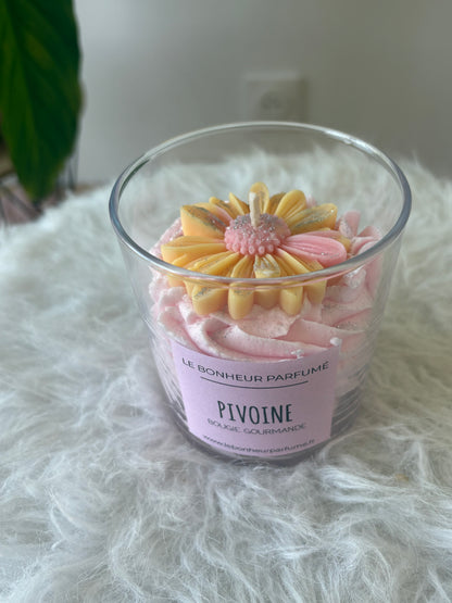 Bougie Gourmande - Pivoine