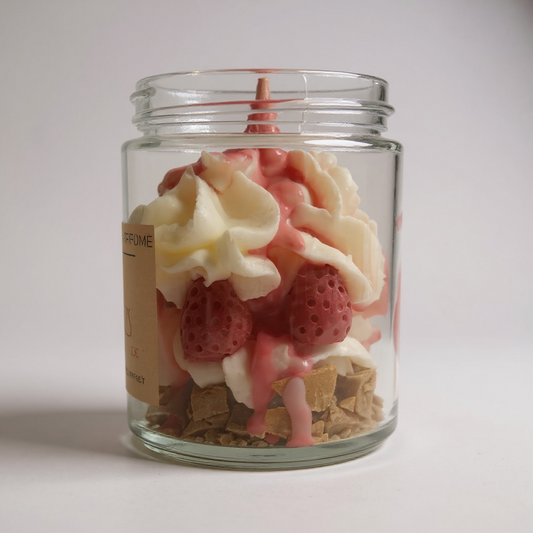 Bougie Gourmande - Fraise des bois