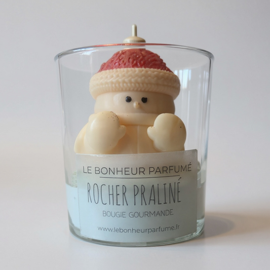 Bougie Gourmande - Rocher Praliné