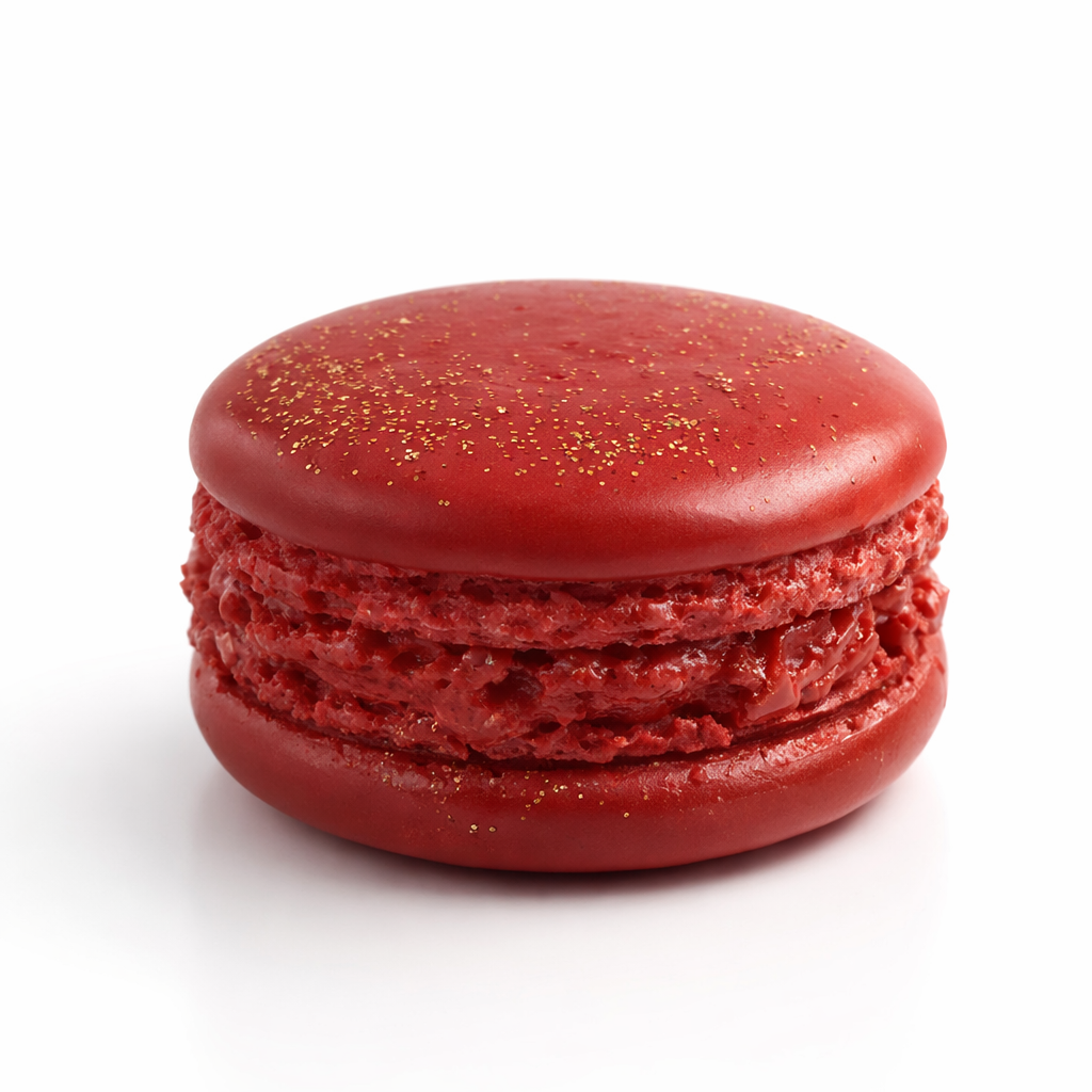 Fondant Macaron - Fraise des bois