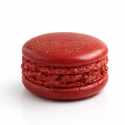 Fondant Macaron - Fraise des bois