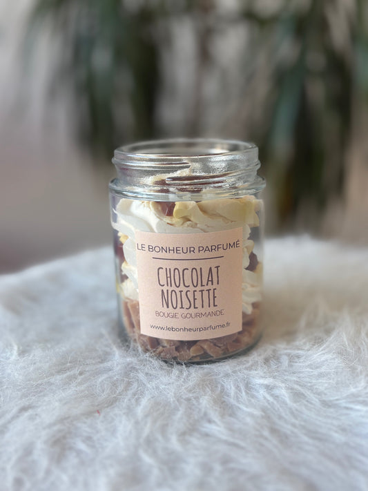 Bougie Gourmande - Chocolat Noisette
