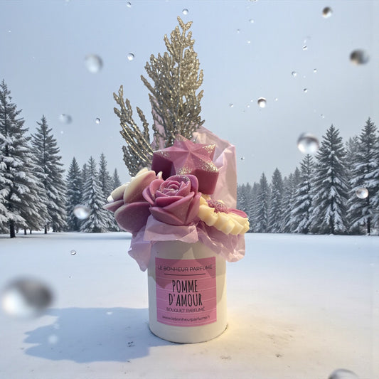 bouquet parfumé pomme d'amour
