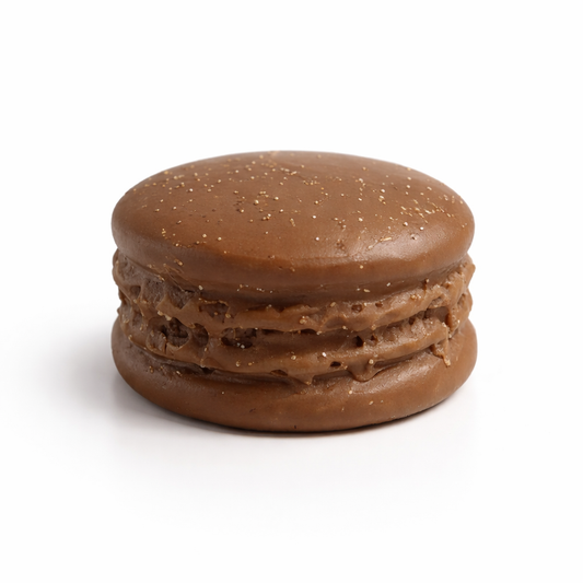 Fondant Macaron - Rocher praliné